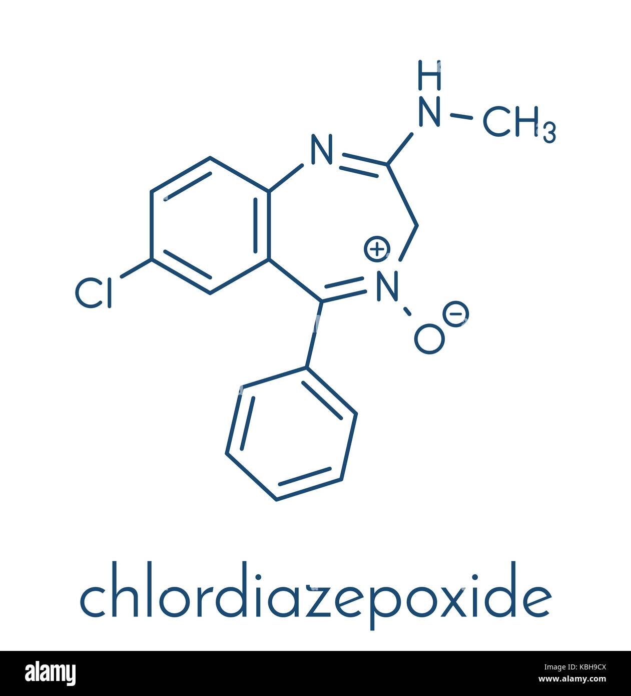 Chlordiazepoxide stock vector images alamy