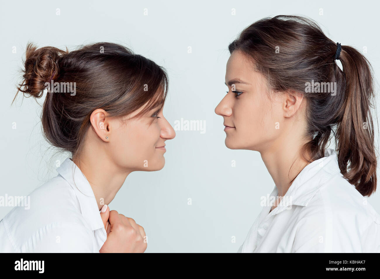 Female twins hires stock photography and images Alamy