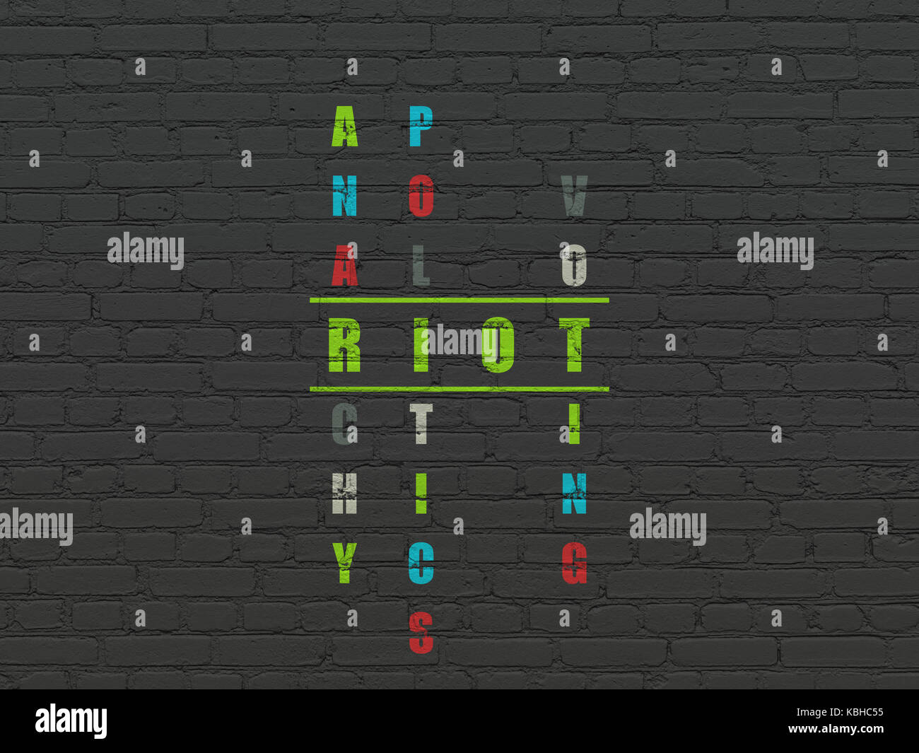 Politics concept: Riot in Crossword Puzzle Stock Photo Alamy Politics concept: Riot in Crossword Puzzle Stock Photo Alamy
