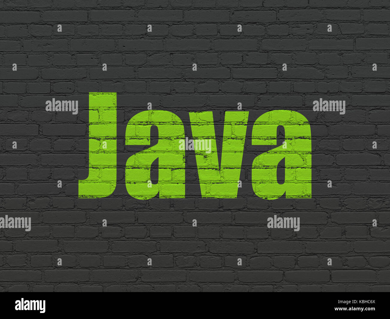 Programming concept: Java on wall background Stock Photo - Alamy