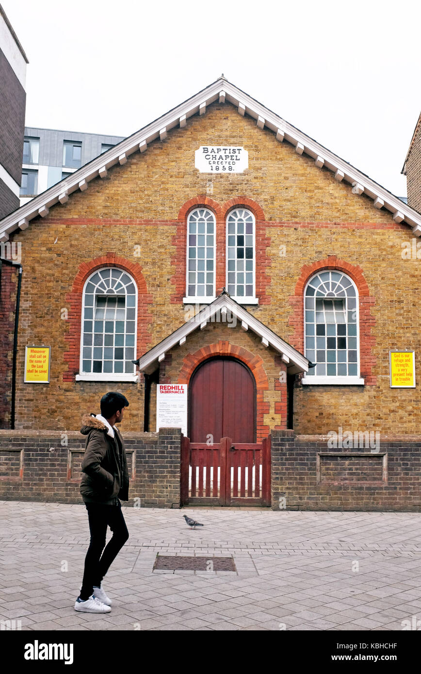 Baptist Chapel church and hall in Redhill Surrey UK Stock Photo