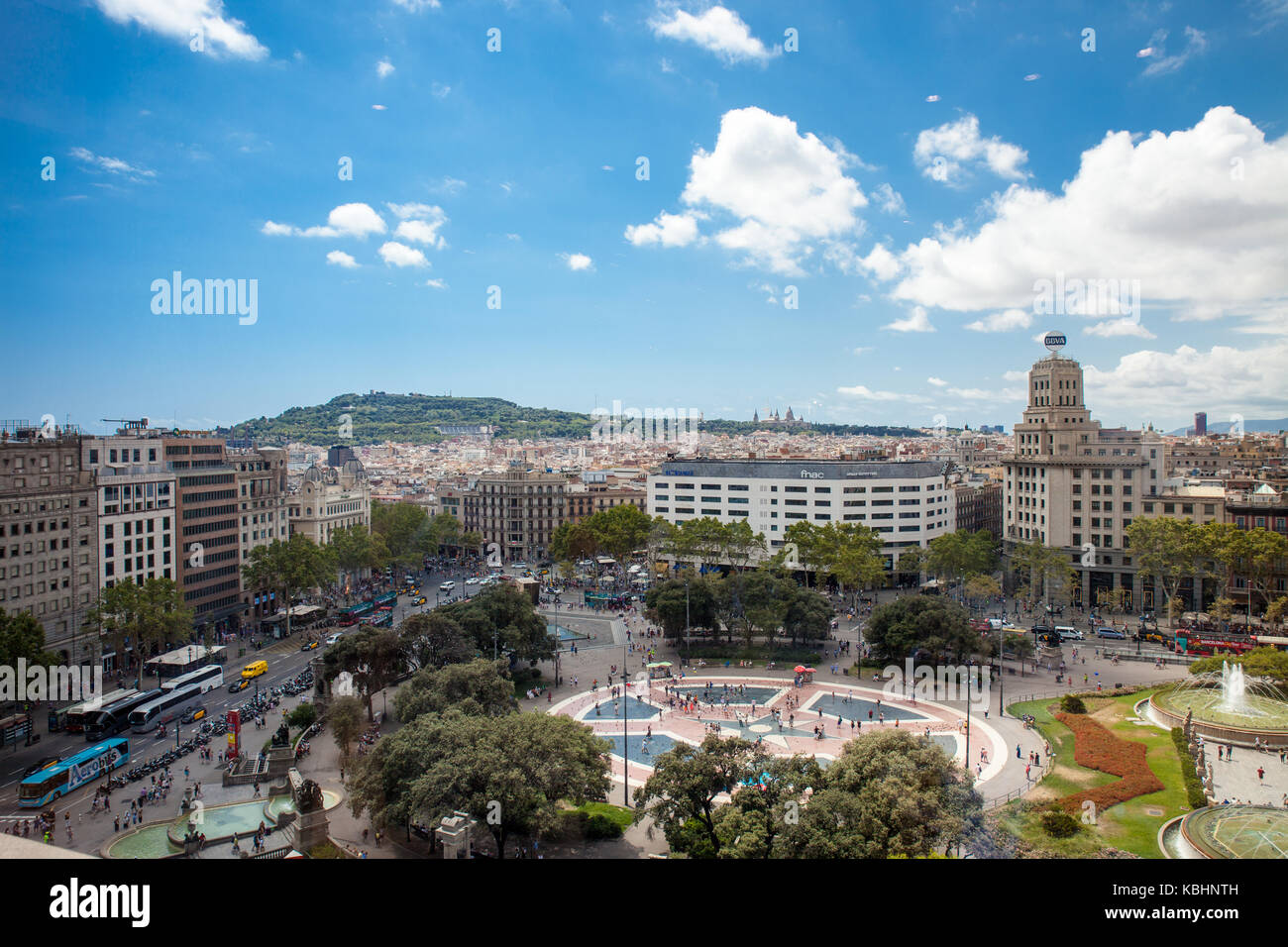 Aerial view barcelona hi-res stock photography and images - Alamy