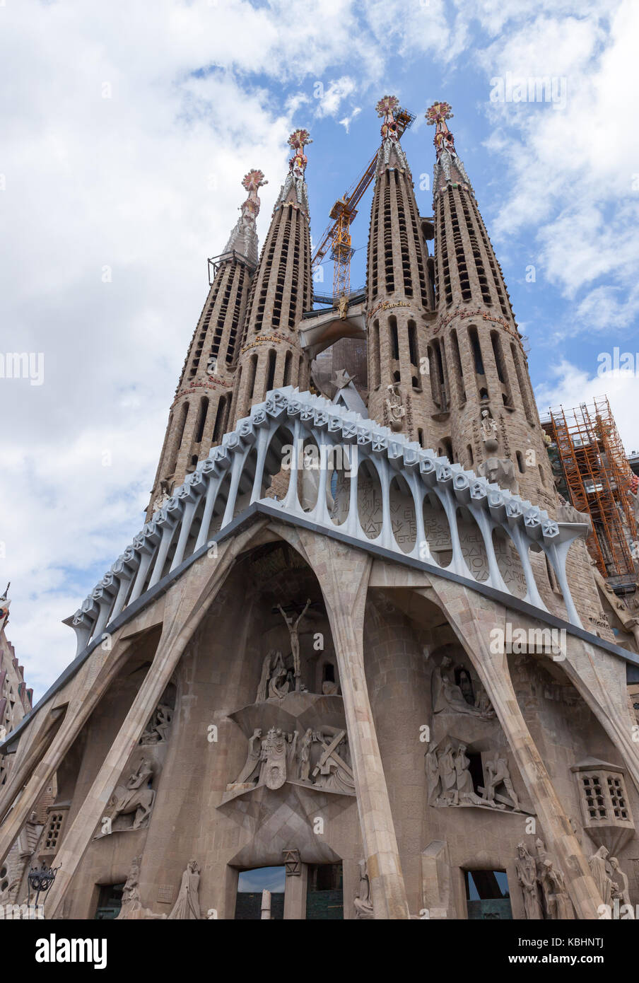 La Sagrada Familia Stock Photo