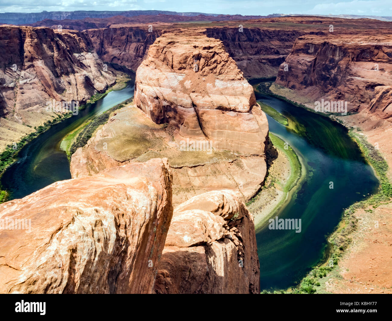 Horseshoe Bend, Glen Canyon, Page, Arizona, AZ, USA - An extraordinary ...