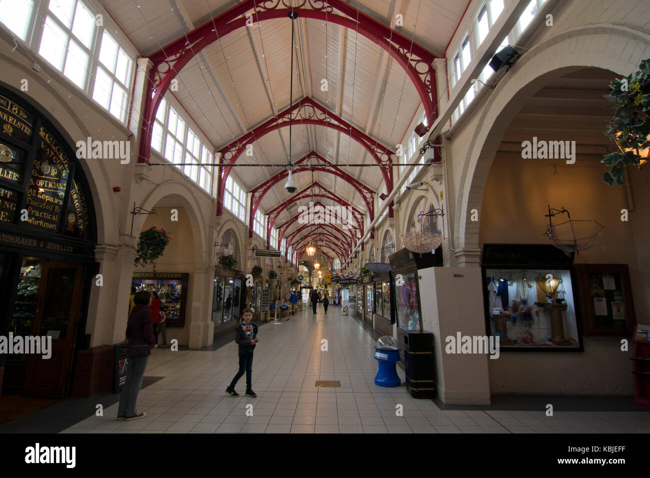 Victorian Indoor Market, Inverness Stock Photo
