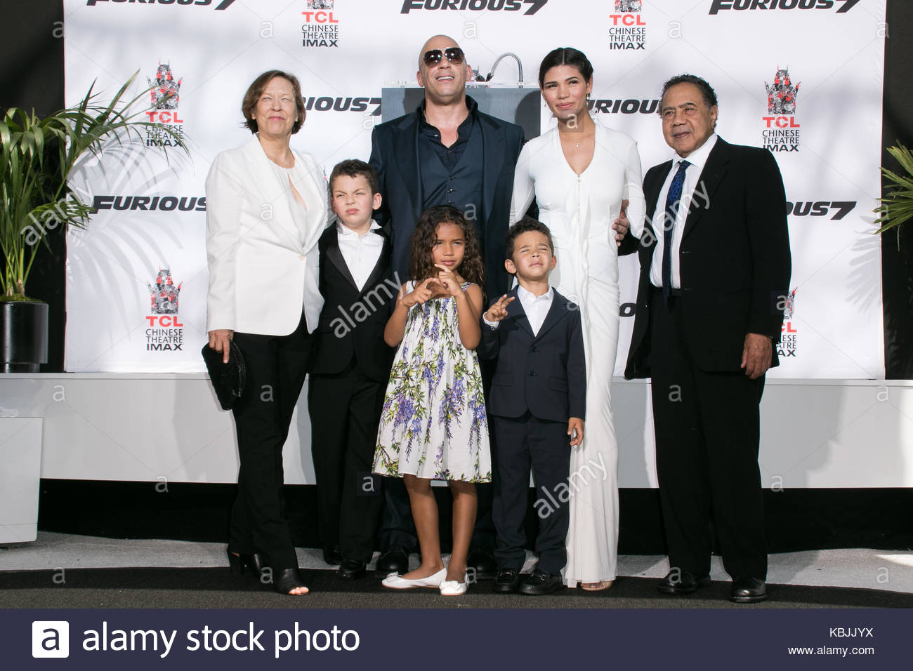 Vin Diesel, Paloma Jimenez, Hania Riley Sinclair, Vincent Sinclair ...