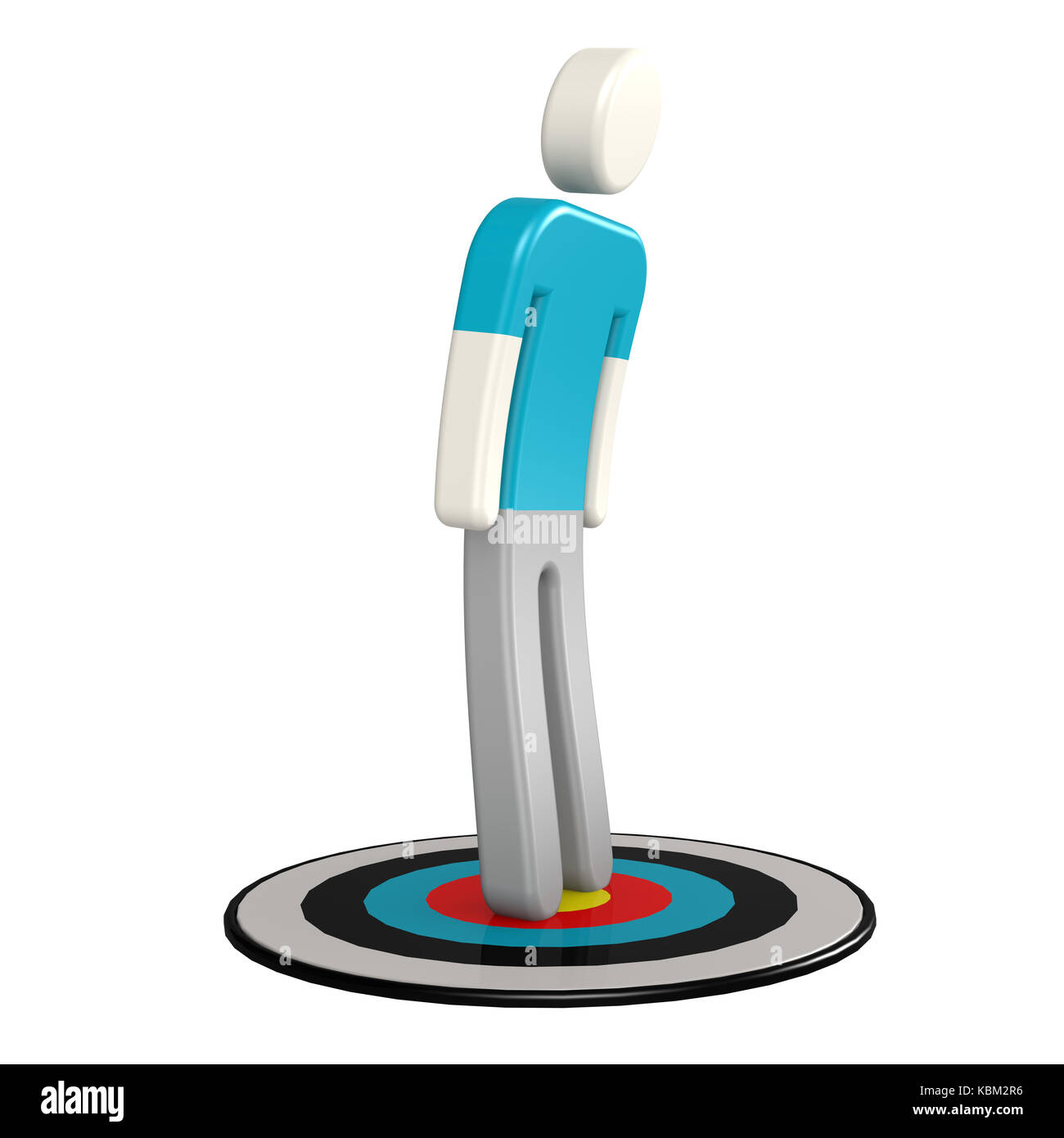 Target. Sign Man Man on target board image with hi-res rendered artwork that could be ...