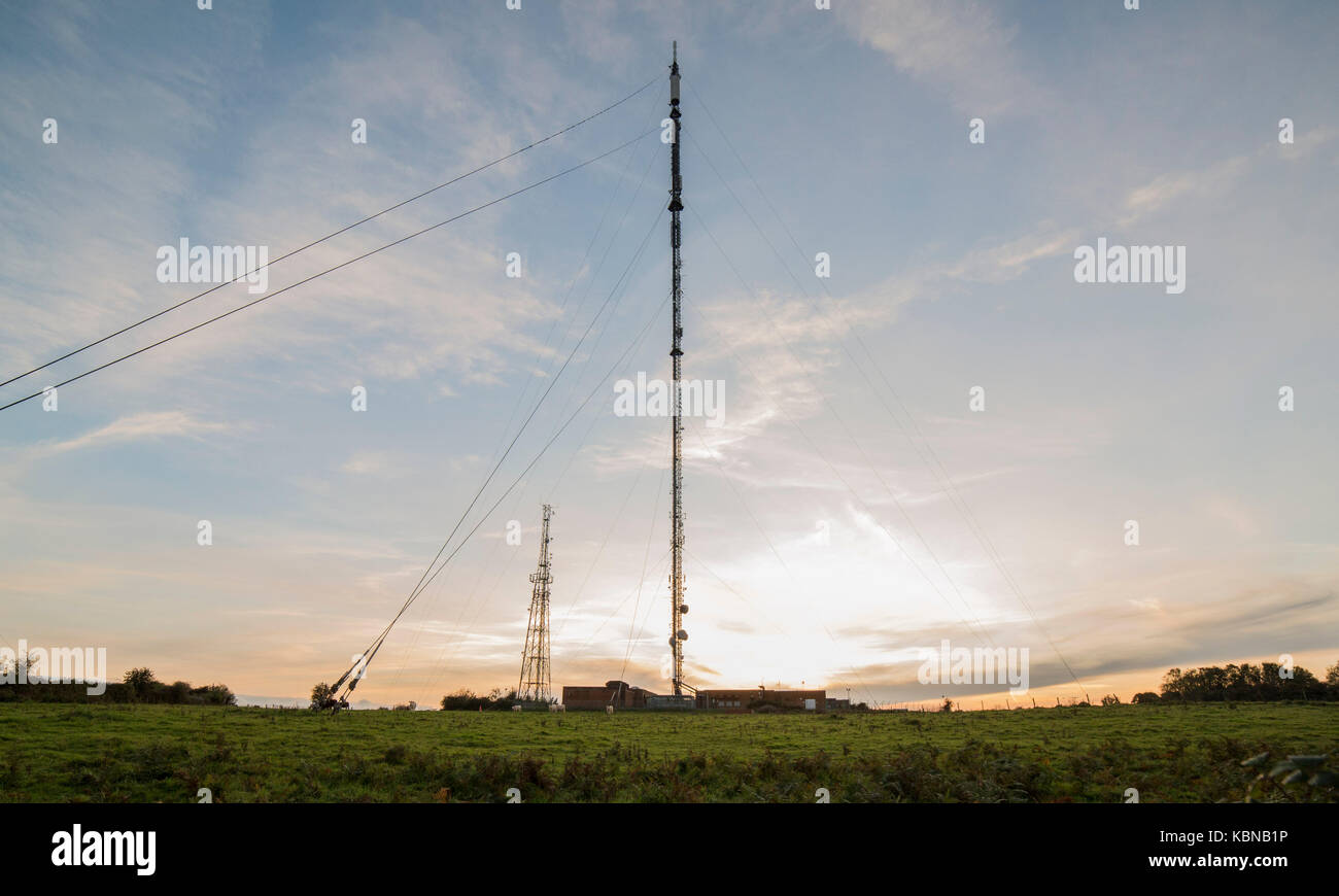 Wenvoe Transmitting Station near Cardiff, Wales, UK, September 28th