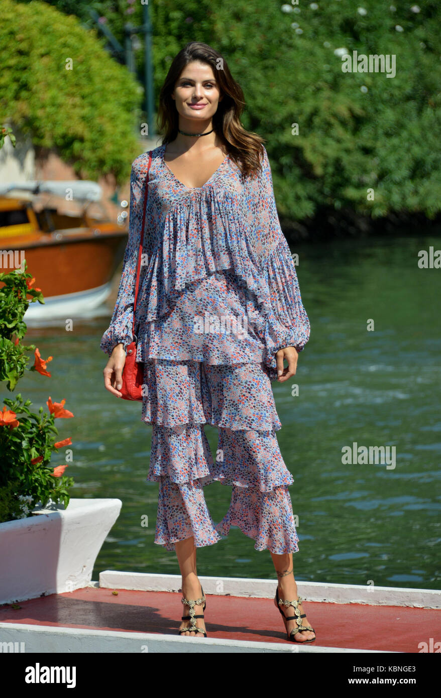 74th Venice Film Festival - Celebrity Sightings Featuring: Isabeli