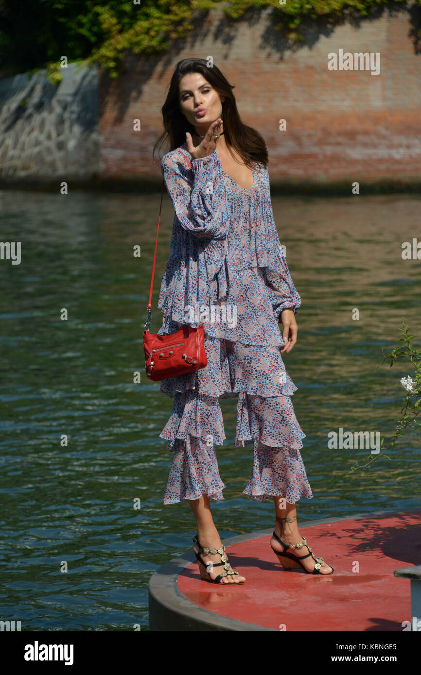 74th Venice Film Festival - Celebrity Sightings Featuring: Isabeli