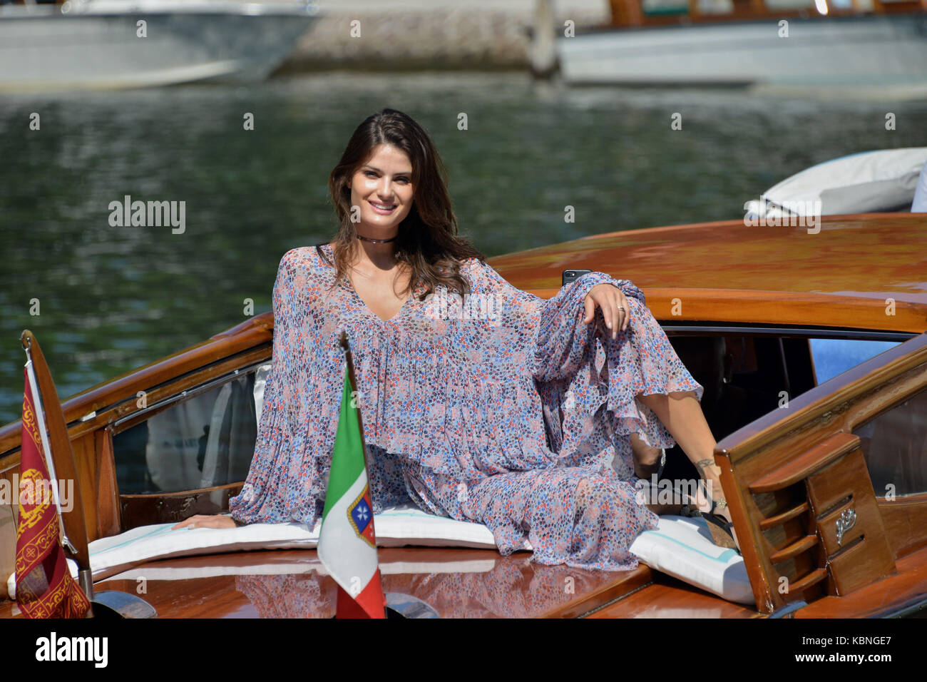 74th Venice Film Festival - Celebrity Sightings Featuring: Isabeli