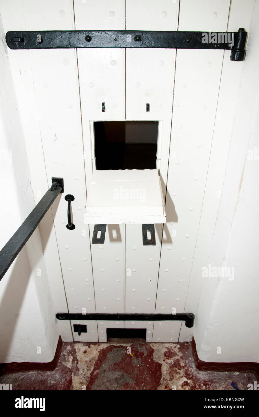 Confined Cell of Fremantle Old Prison - Australia Stock Photo