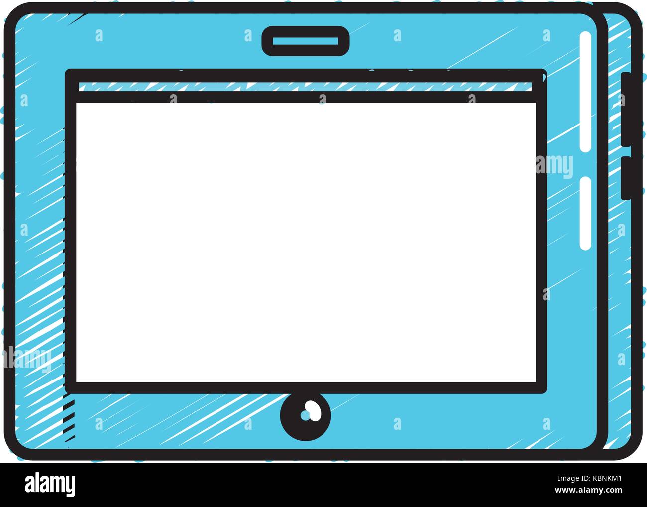 tablet technology touch and digital screen Stock Vector Image & Art - Alamy
