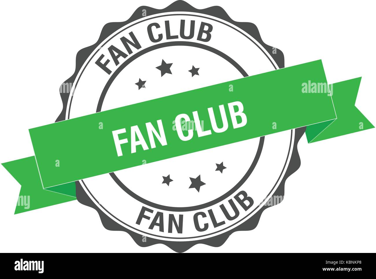 Fan club stamp illustration Stock Vector Image & Art Alamy