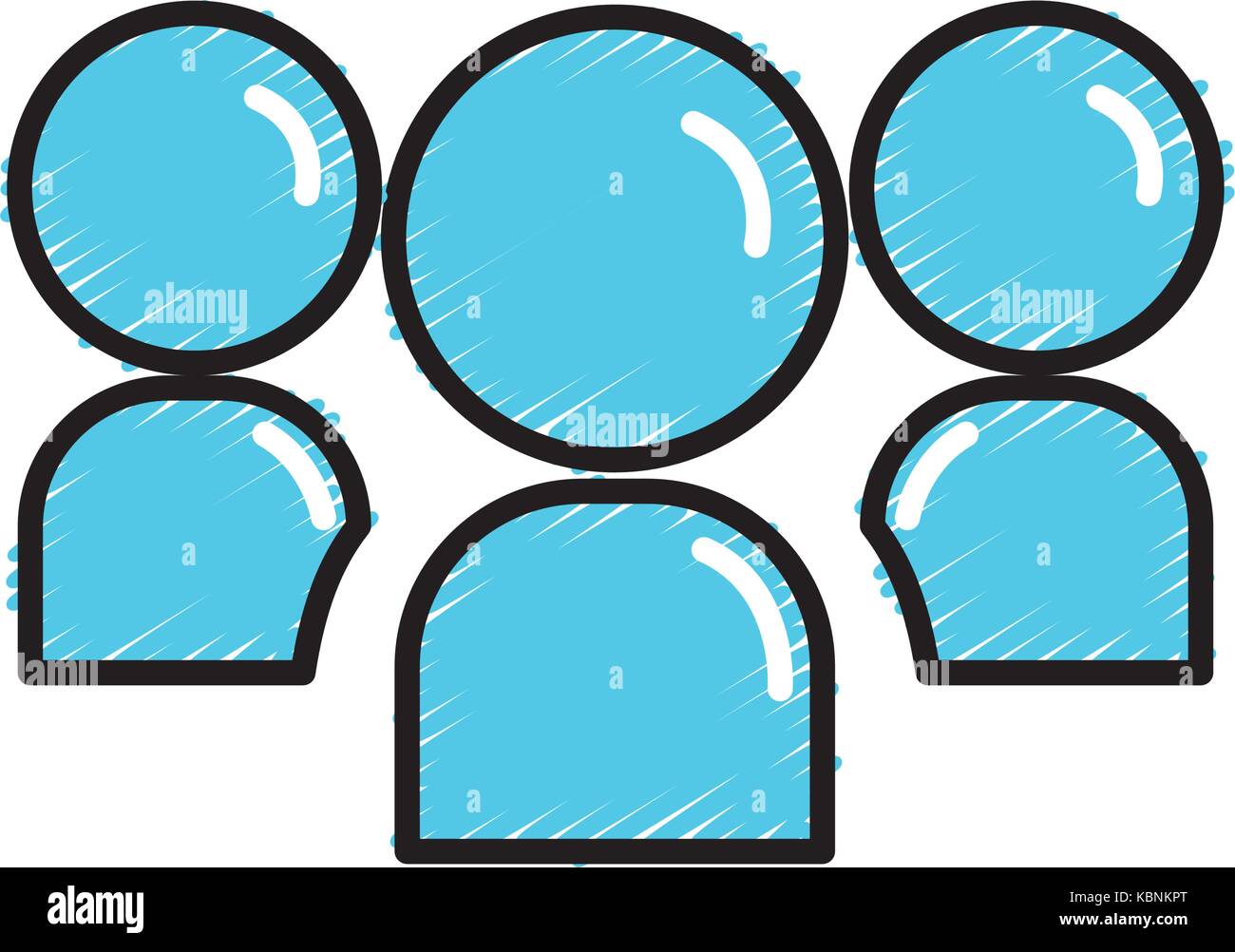 teamwork connection media technology icon Stock Vector Image & Art - Alamy