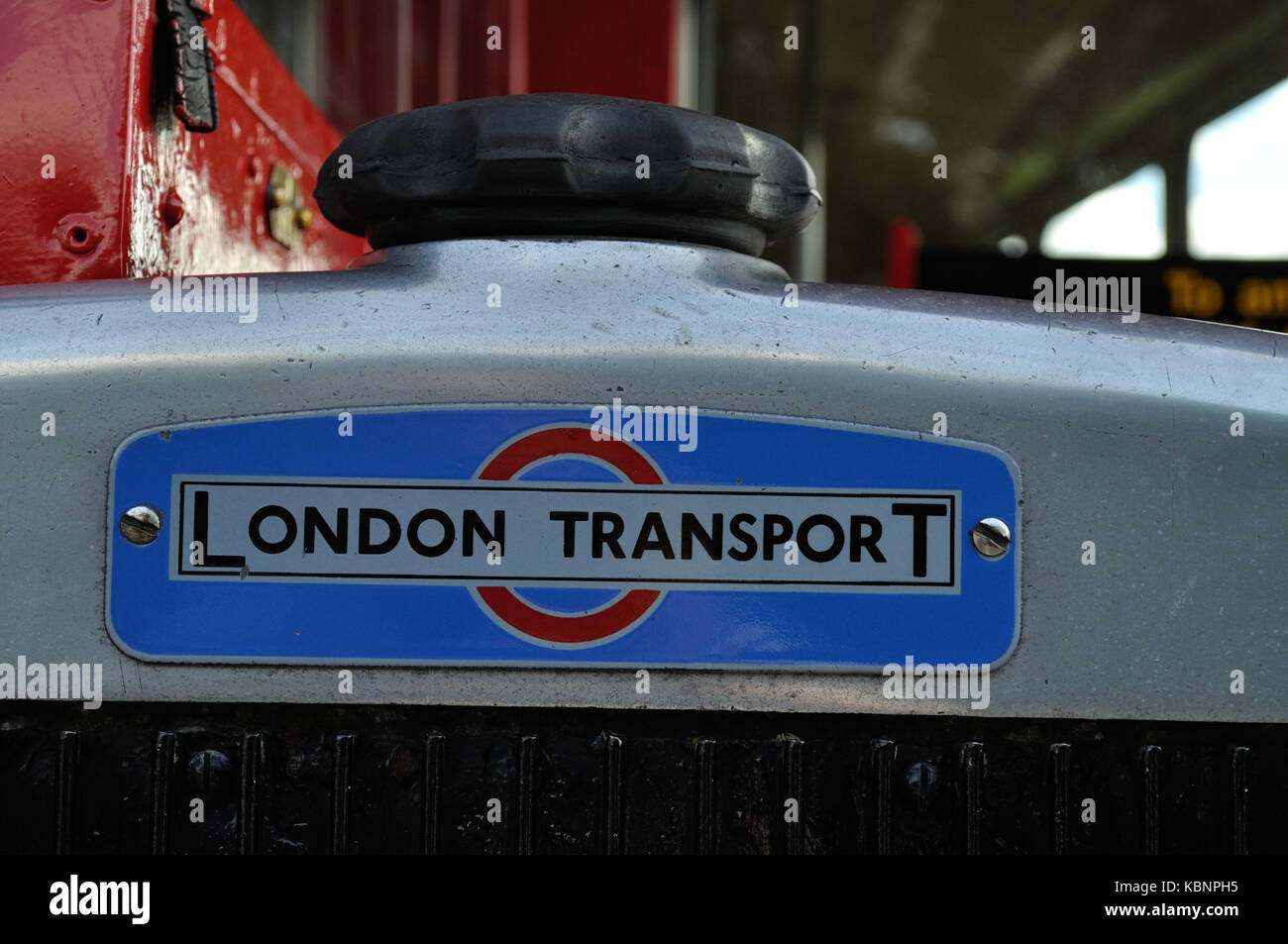Former London Transport RTW Leyland Titan PD2 KGK 529 is seen at the West of England Transport Collection Open Day on 6/10/13. Stock Photo