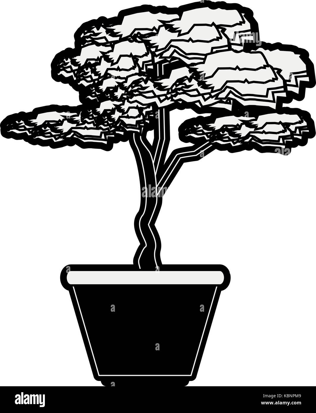 plant in pot icon image Stock Vector Image & Art - Alamy