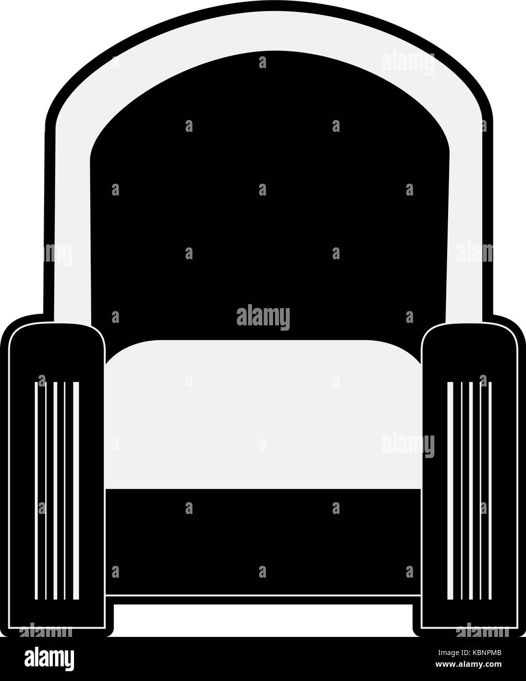 sofa armchair furniture icon image Stock Vector Image & Art - Alamy