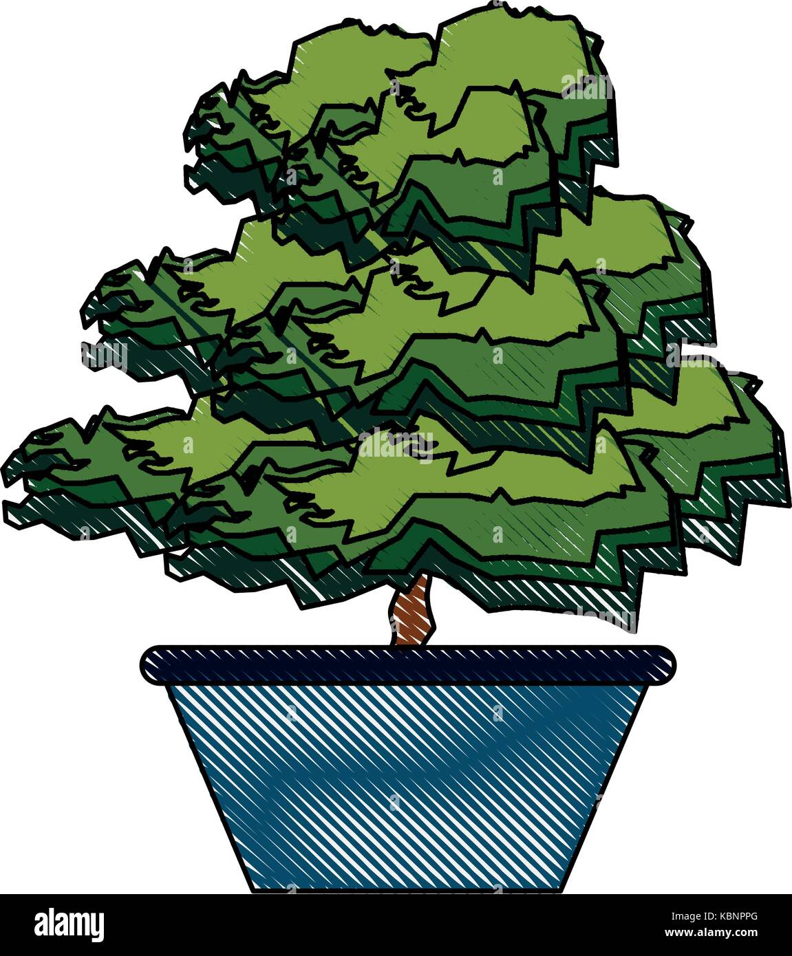 plant in pot icon image Stock Vector Image & Art - Alamy
