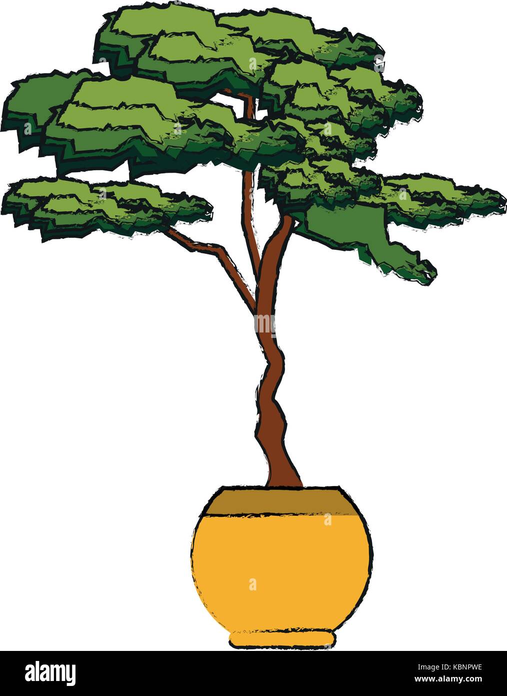 plant in pot icon image Stock Vector Image & Art - Alamy