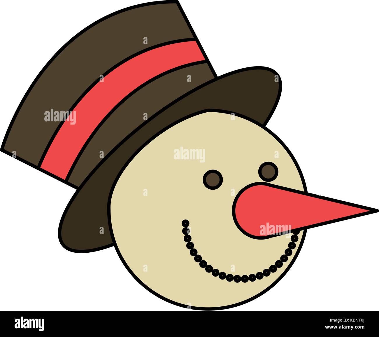 snowman christmas related icon image Stock Vector Image & Art - Alamy