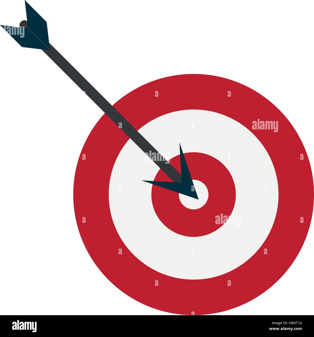 darts on bullseye icon image Stock Vector Image & Art Alamy