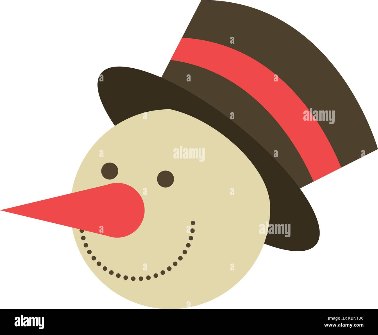 snowman christmas related icon image Stock Vector Image & Art - Alamy