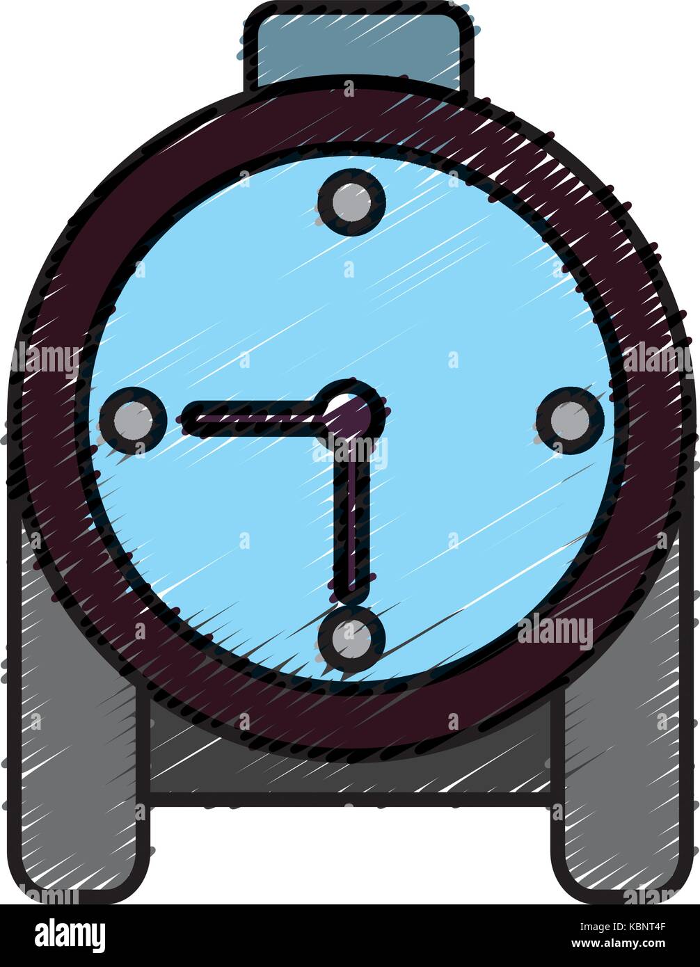 Alarm time clock Stock Vector Image & Art - Alamy