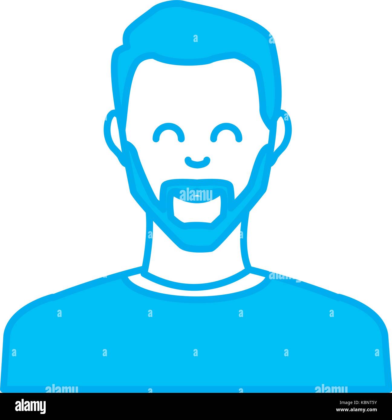 Adult man smiling Stock Vector Image & Art - Alamy