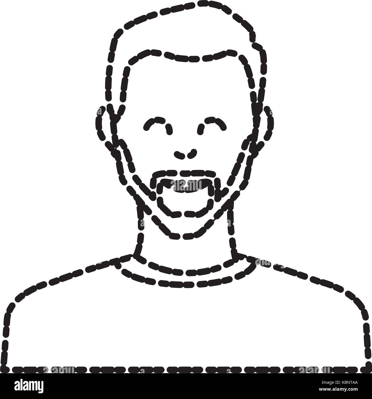 Adult man smiling Stock Vector Image & Art - Alamy