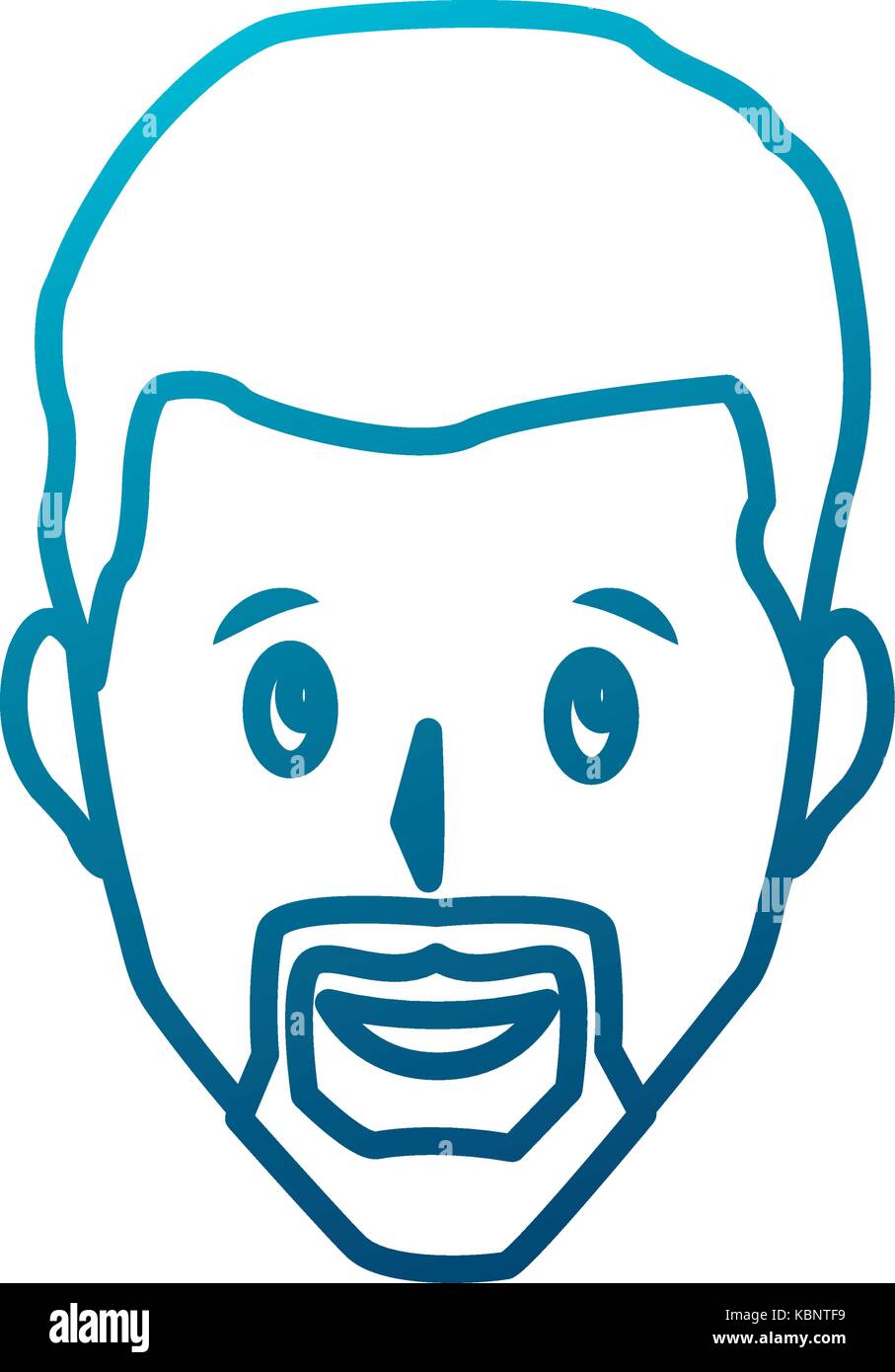 Adult man smiling Stock Vector Image & Art - Alamy