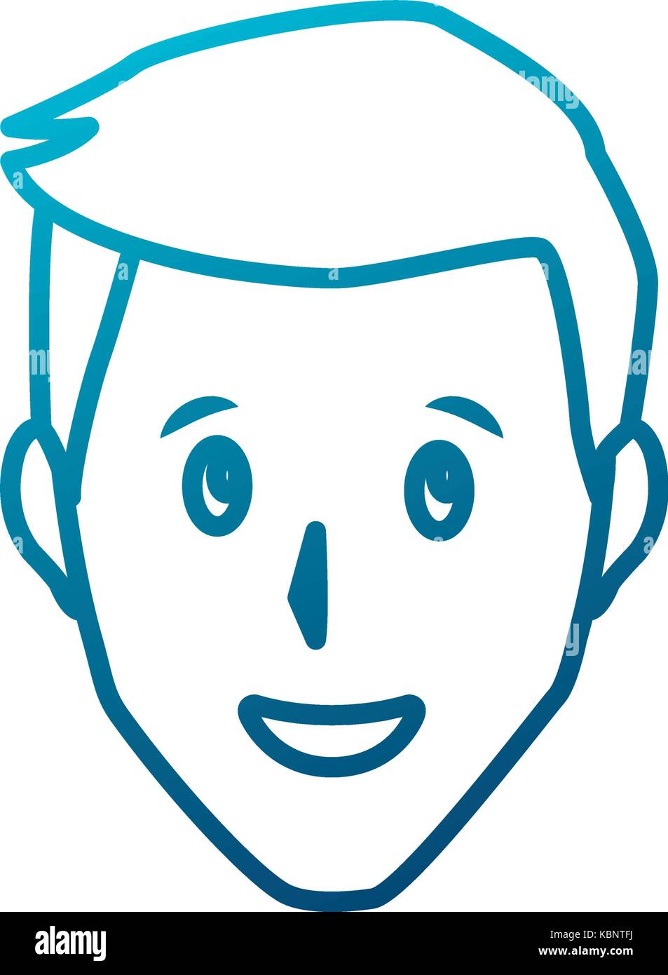 Adult man smiling Stock Vector Image & Art - Alamy