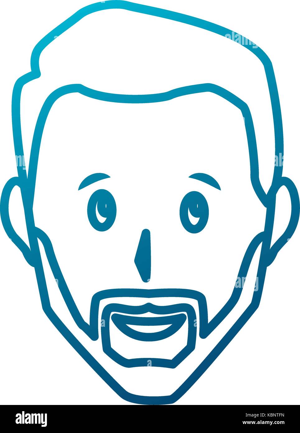 Adult man smiling Stock Vector Image & Art - Alamy