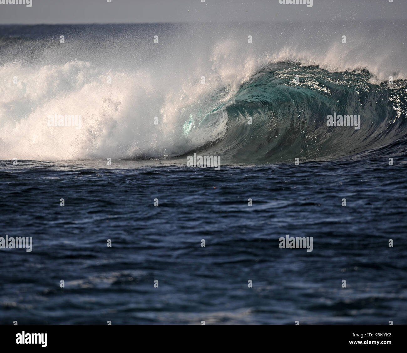 waves and surfing Stock Photo