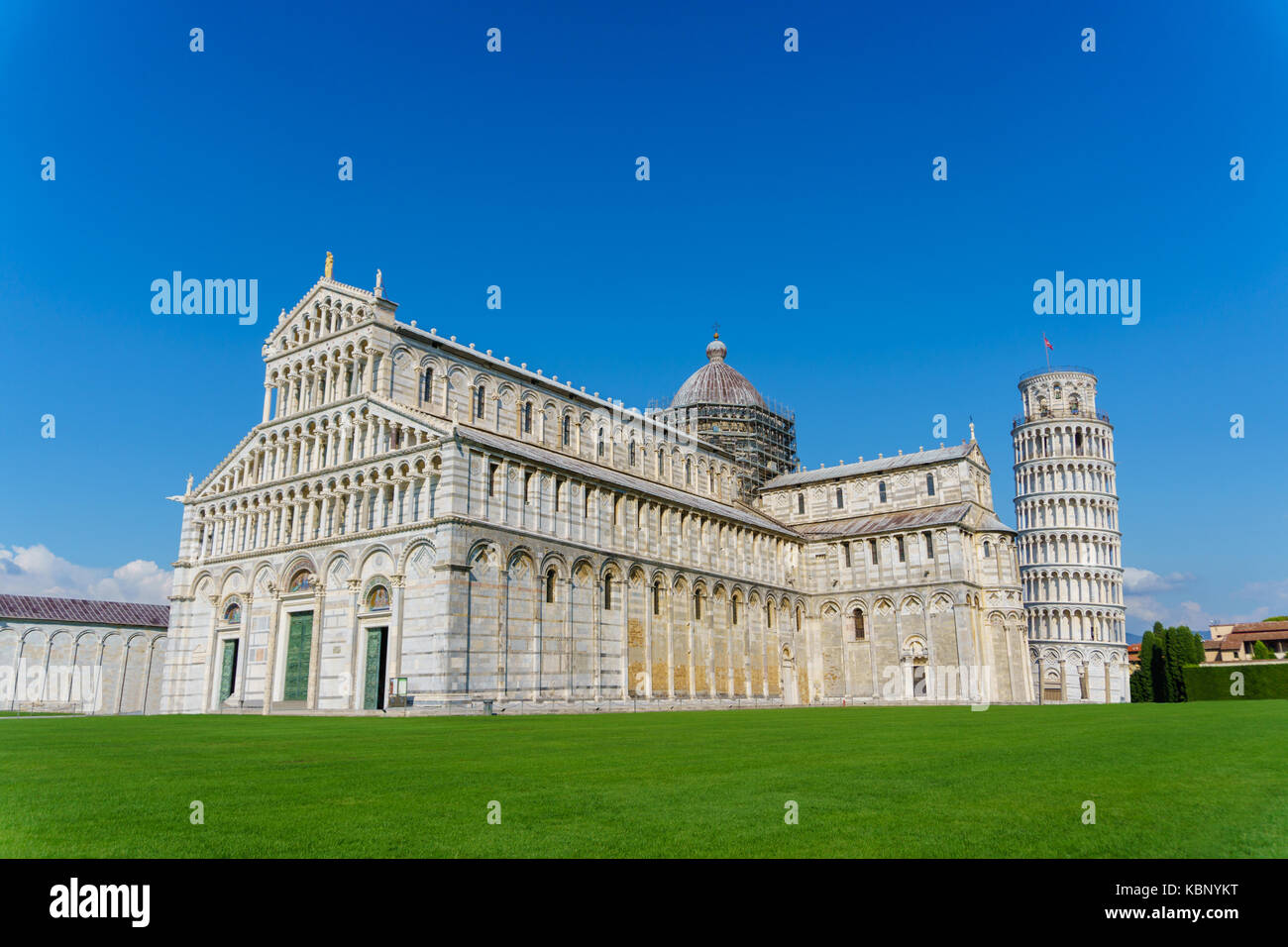Leaning tower of Pisa Italy Stock Photo