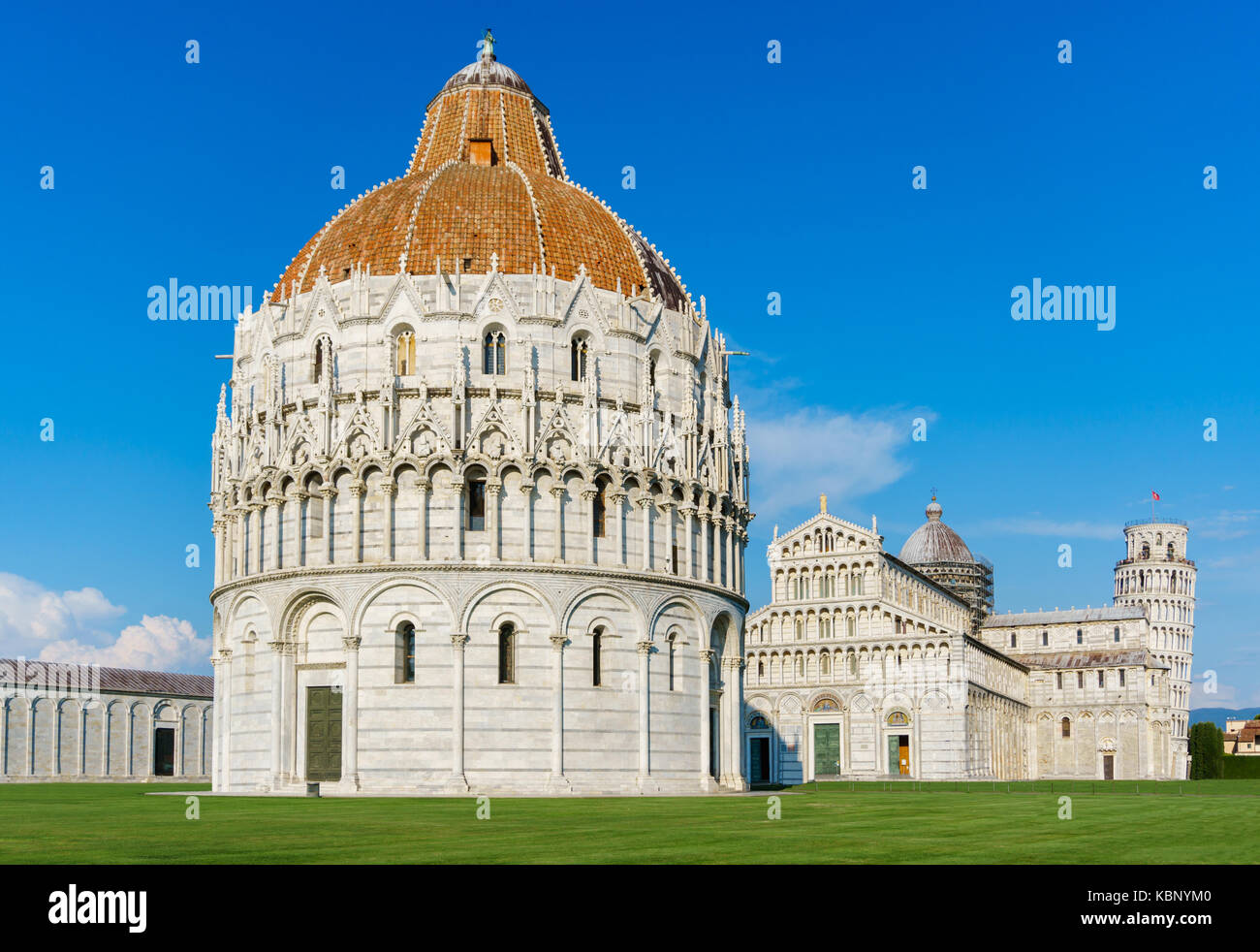 Leaning tower of Pisa Italy Stock Photo