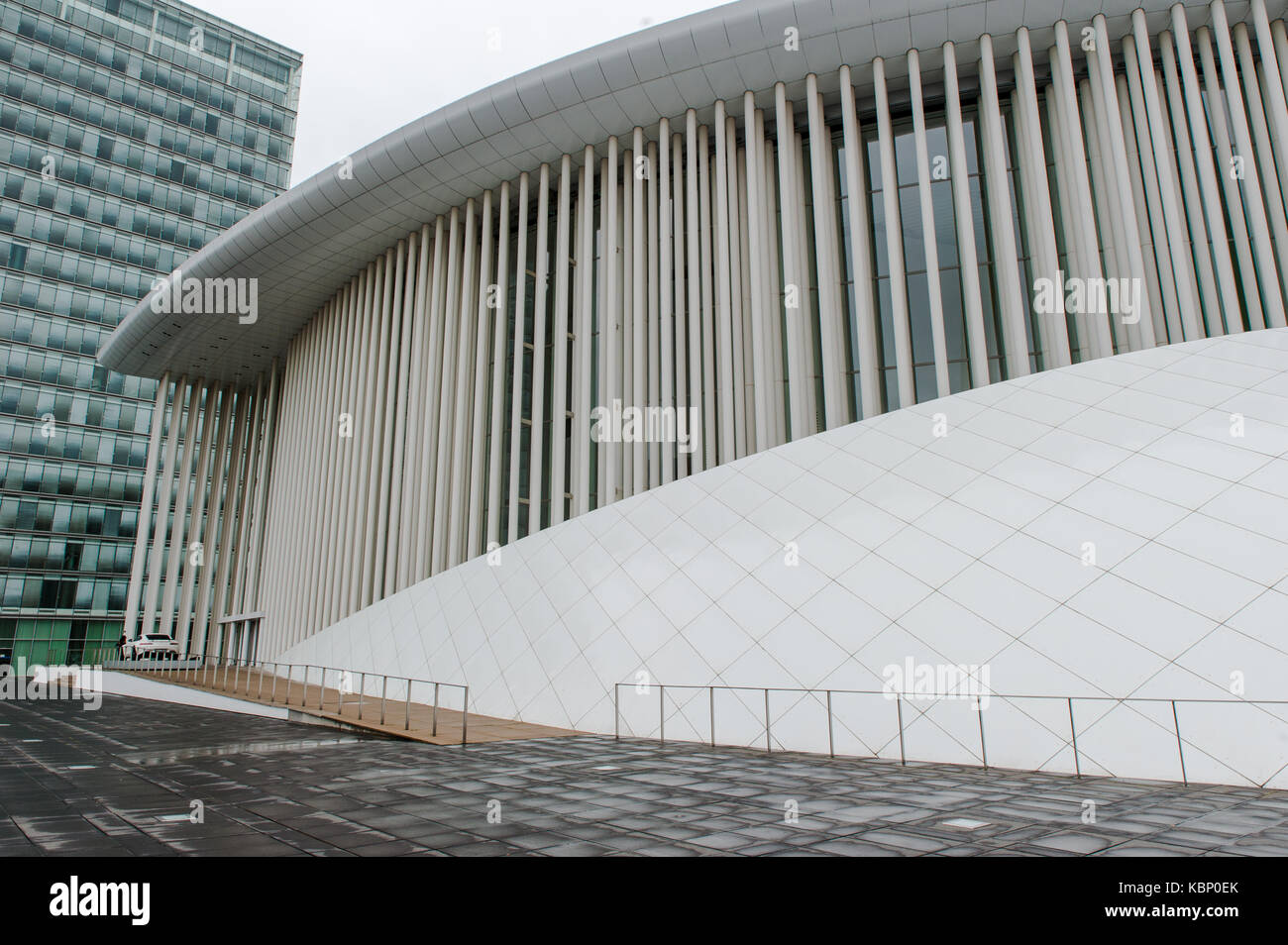 Concert hall Philharmonie Luxembourg City, Luxembourg Stock Photo - Alamy