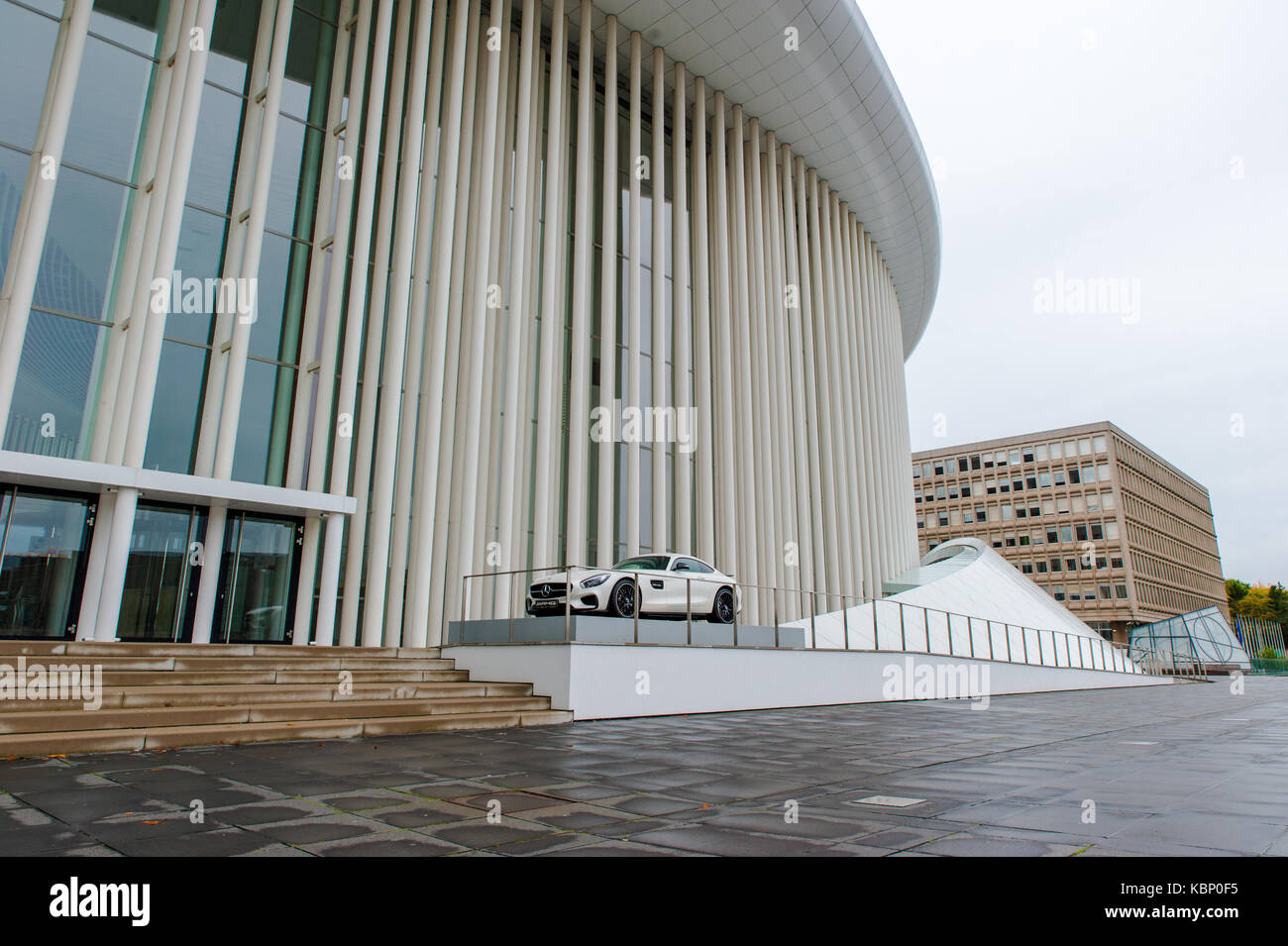 Concert hall Philharmonie Luxembourg City, Luxembourg Stock Photo - Alamy