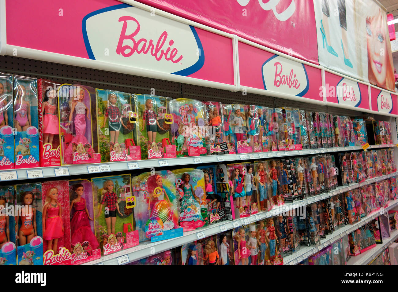 Barbie Dolls Store High Resolution Stock Photography and Images - Alamy