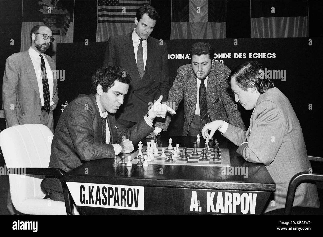 Chests World Championship 1990: Karpov vs Kasparov, Lyon (France