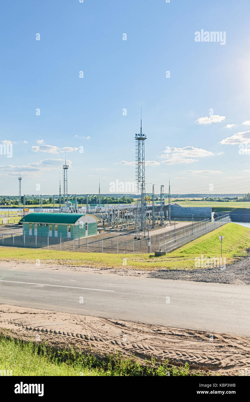 Hydroelectric power station Stock Photo Alamy