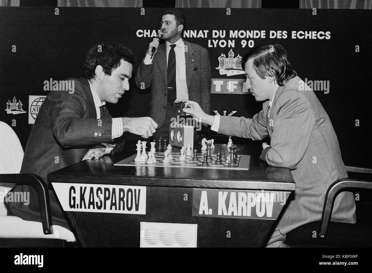 Karpov-Kasparov : The 1990 World Chess Championship book by Don