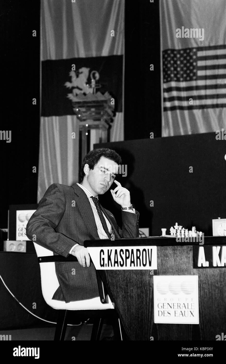 Chests World Championship 1990: Karpov vs Kasparov, Lyon (France