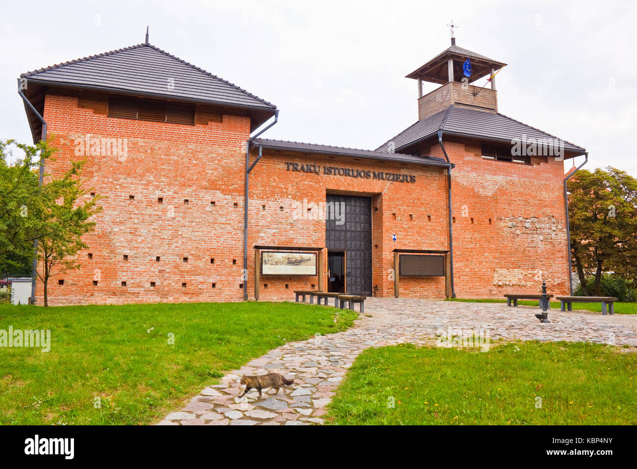 Trakai history museum, Lithuania Stock Photo