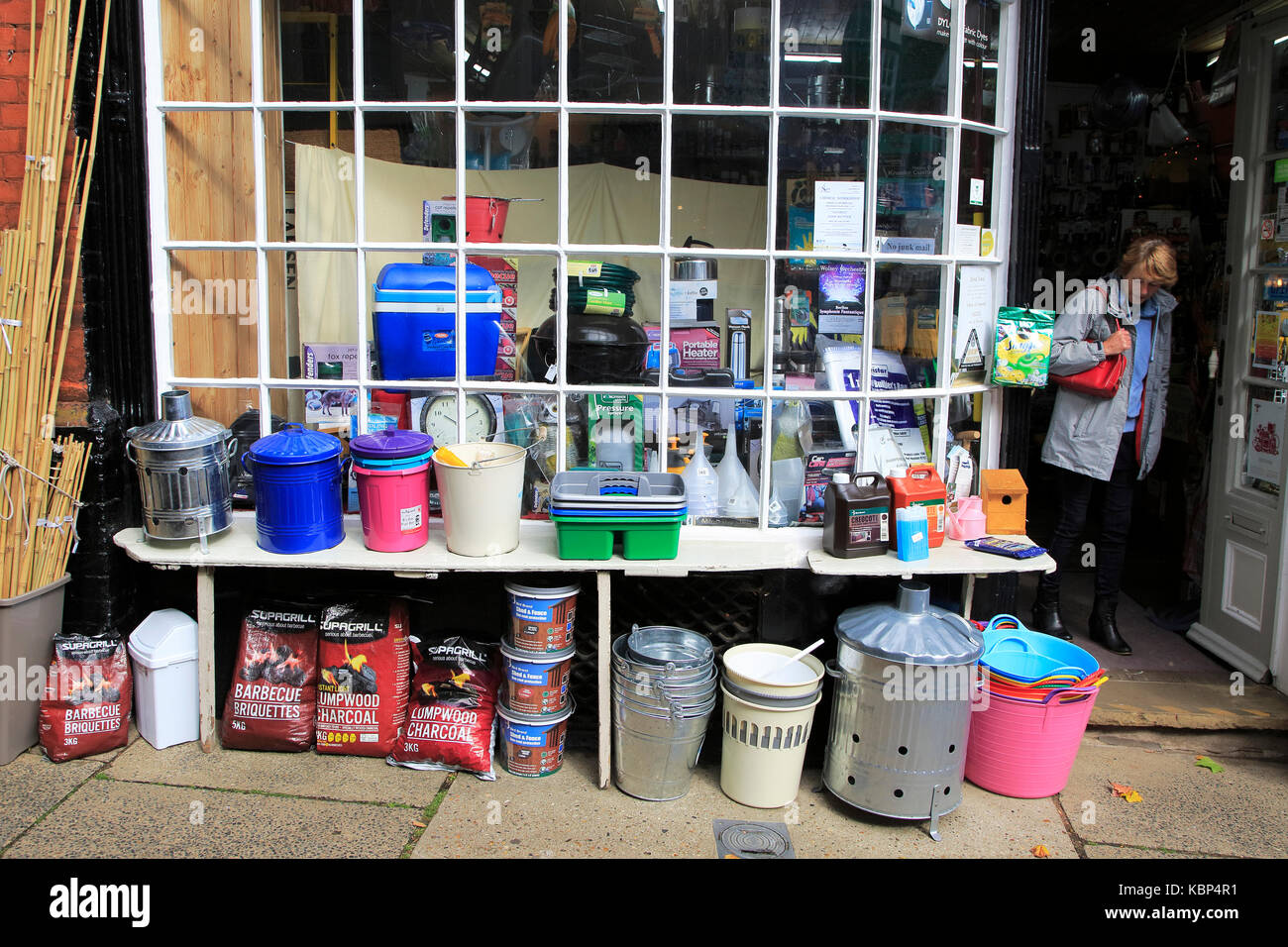 b Brothers hardware store, Woodbridge, Suffolk, England, UK Stock Photo Alamy