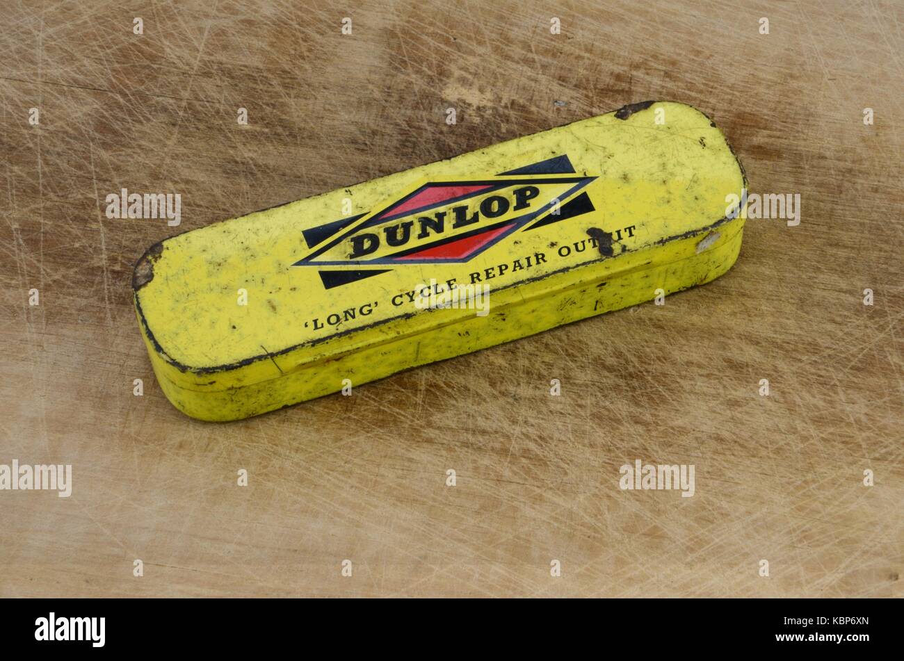 Vintage Dunlop Cycle Repair Kit Stock Photo Alamy