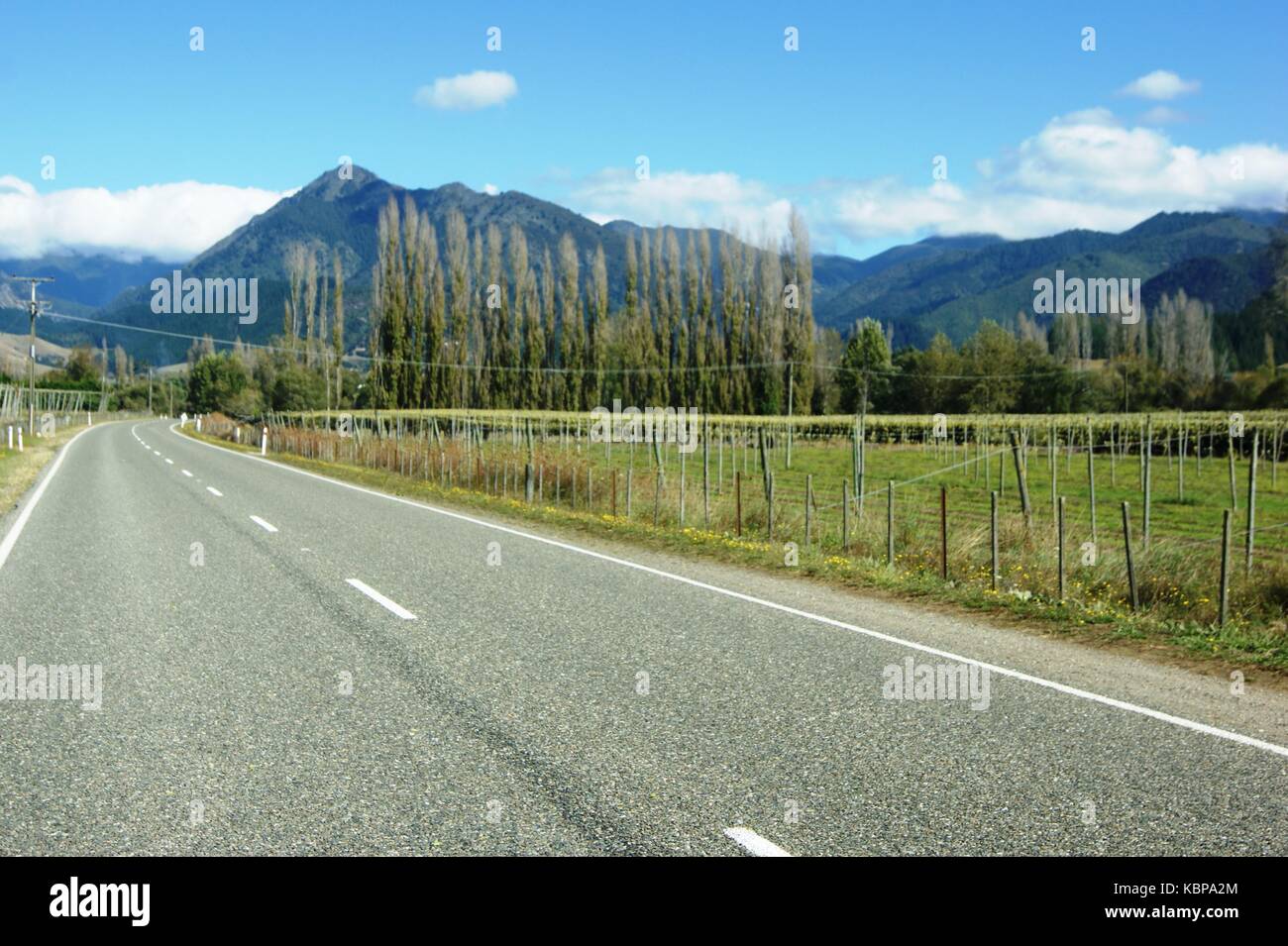 Tasman valley road hires stock photography and images Alamy