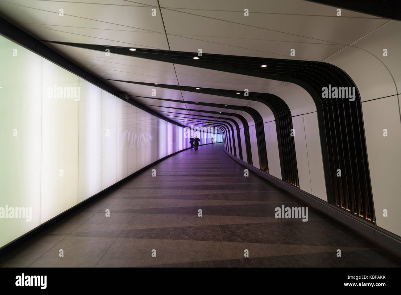 King's Cross tunnel, London, UK Stock Photo