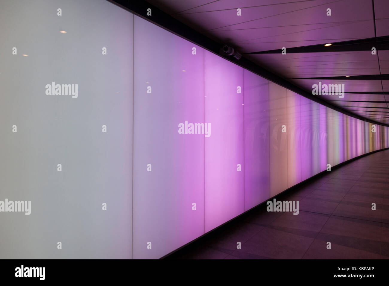 King's Cross tunnel, London, UK Stock Photo