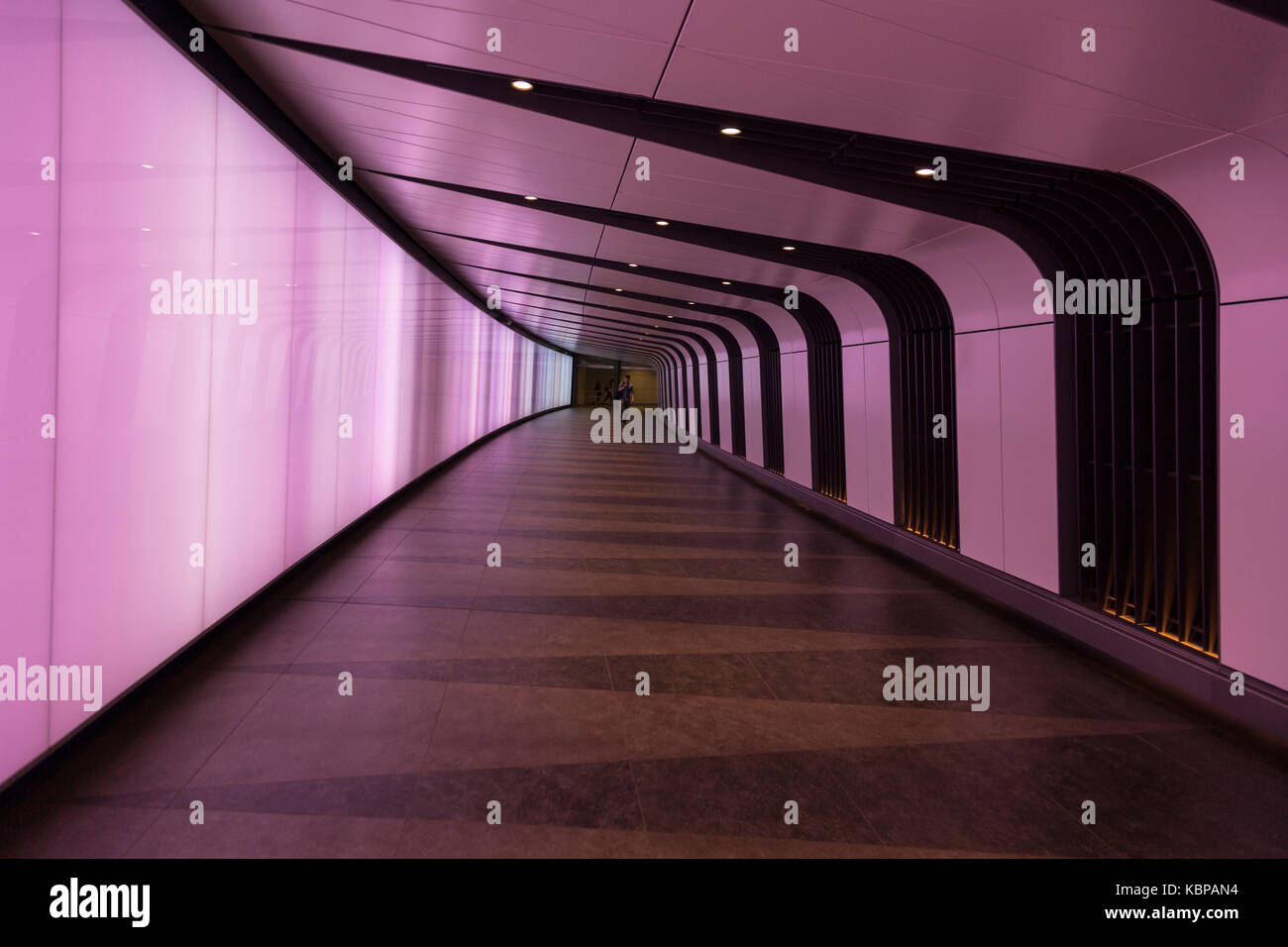 King's Cross tunnel, London, UK Stock Photo